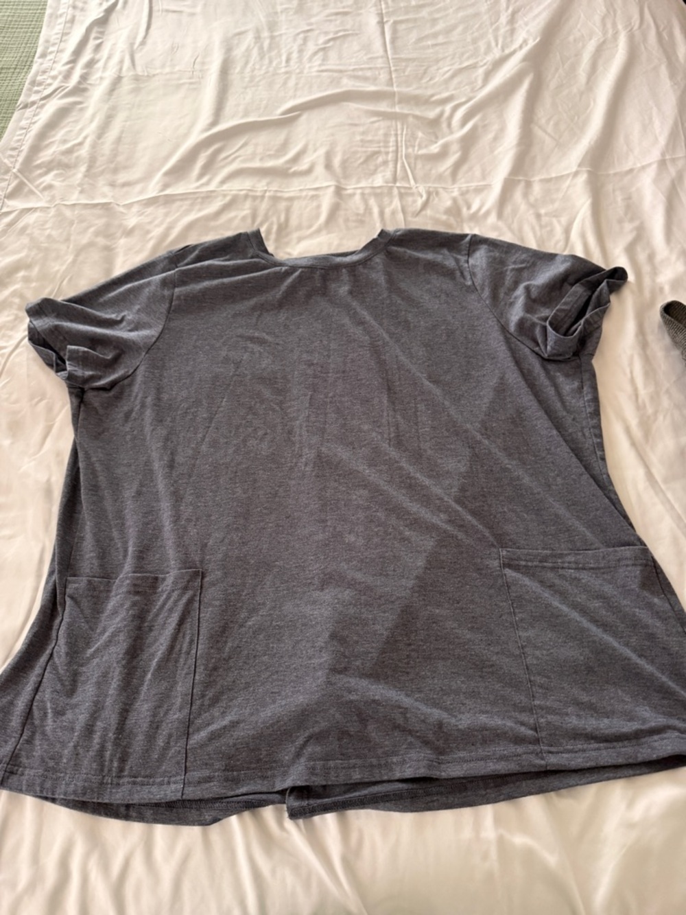 Adaptive blue Snap Back T Shirt XXL Post Surgery Recovery